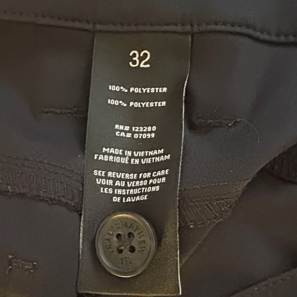 Travis Mathew Golf Pants in Khaki, Black, and Navy Blue - Picture 2 of 3
